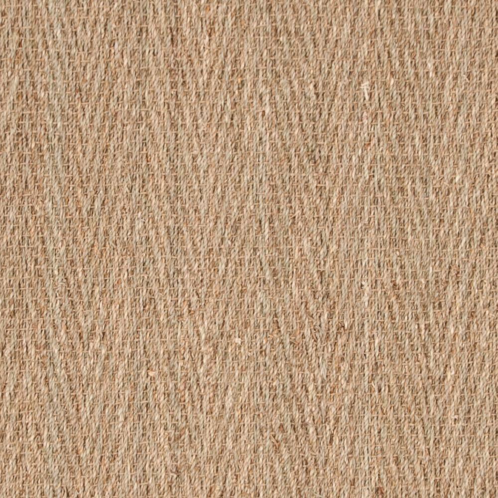 Natural Fiber NF115 Power Loomed Indoor Area Rug - Natural/Dark Brown - 6'x6' - Safavieh