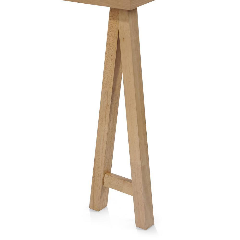 GDFStudio Sabrina Mid-Century Modern Wood Dining Table, Natural Oak