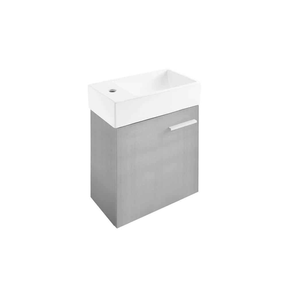 Colmer 18" Wall-Mounted Bathroom Vanity