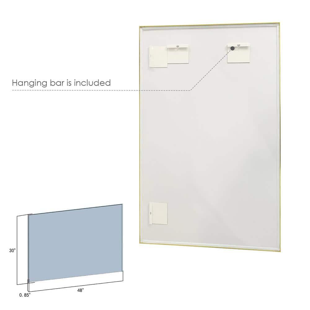 Altair Metal Flat Wall Mirror
