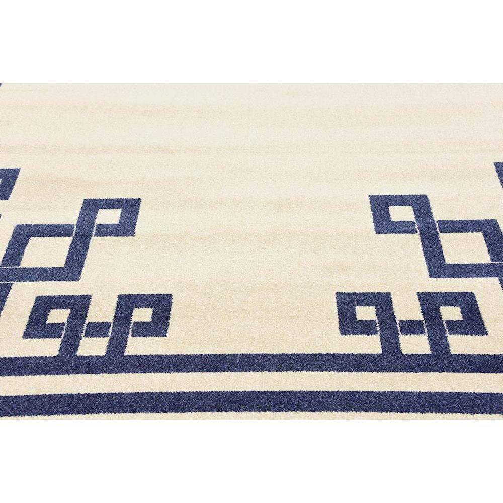 Athens Geometric Beige 7' 0 x 10' 0 Area Rug