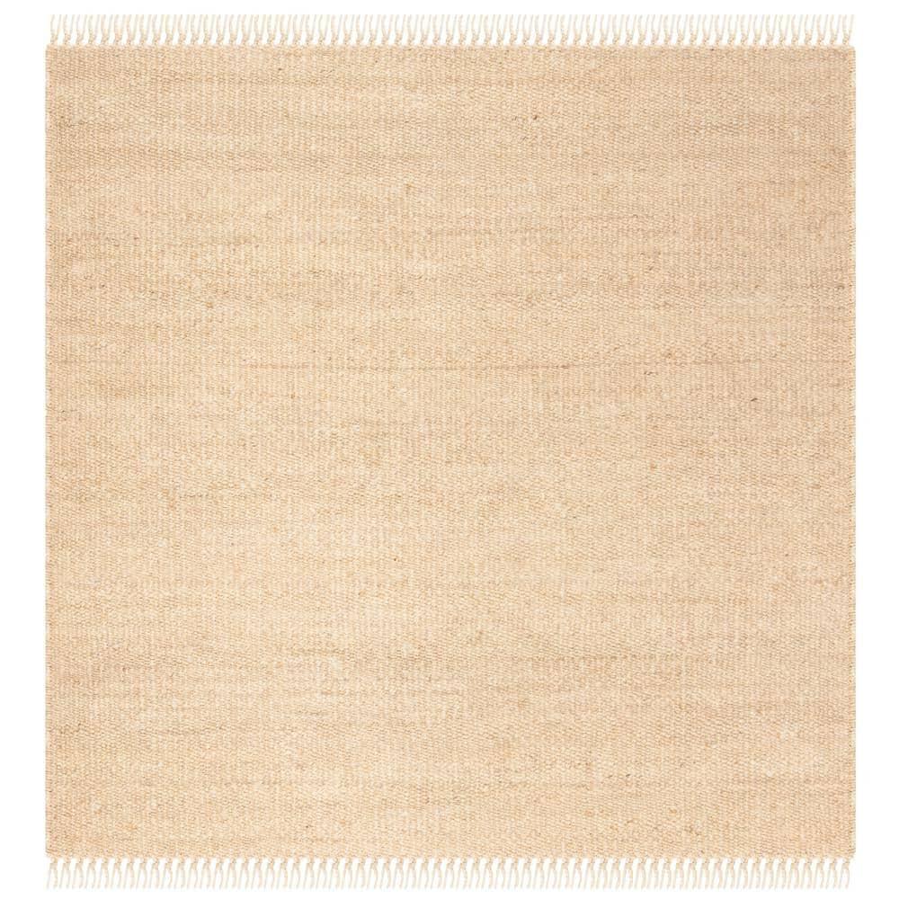 Natural Fiber NF114 Power Loomed Indoor Area Rug - Natural/Ivory - 4'x4' - Safavieh.