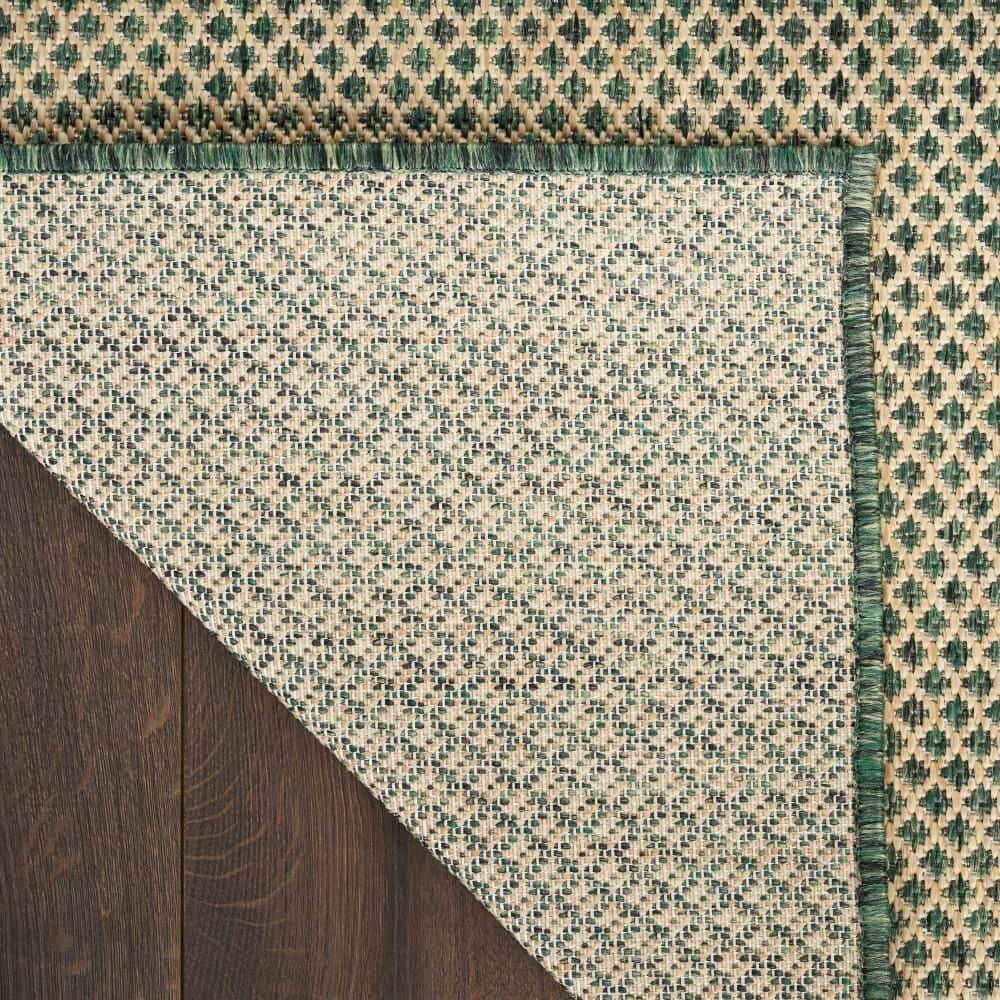 Hartigan Green Modern Indoor/Outdoor Rug
