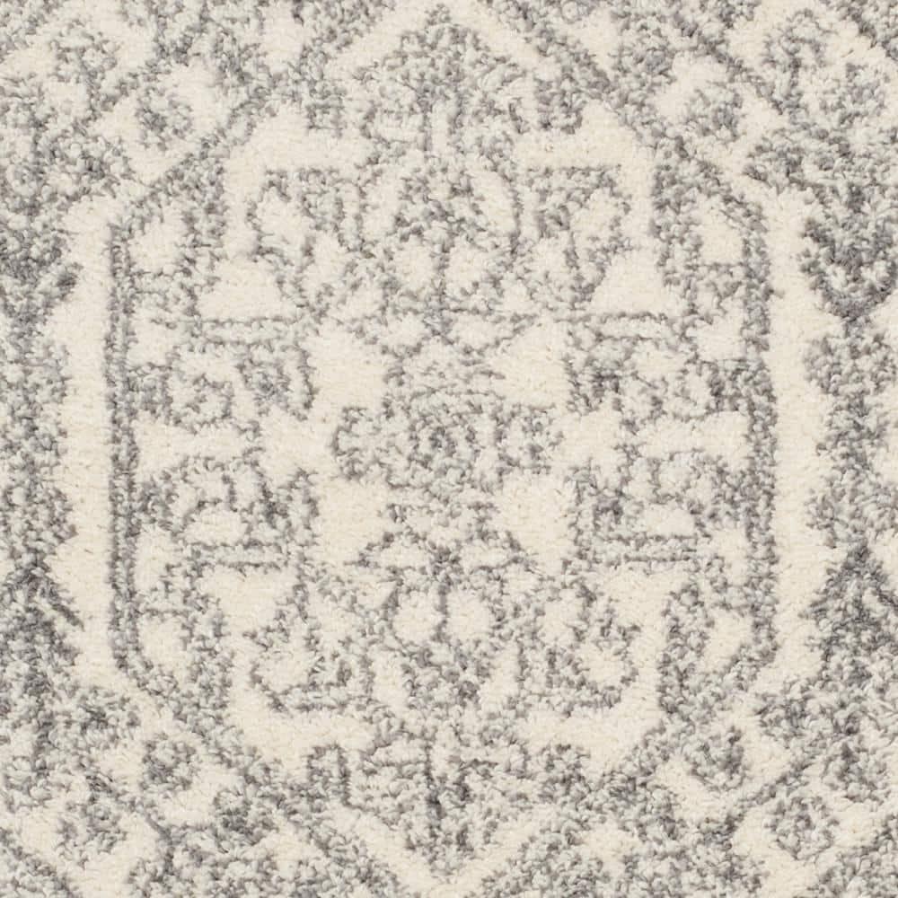 Adirondack ADR108 Power Loomed Accent Rug - Ivory/Silver - 2'6"x4' - Safavieh.