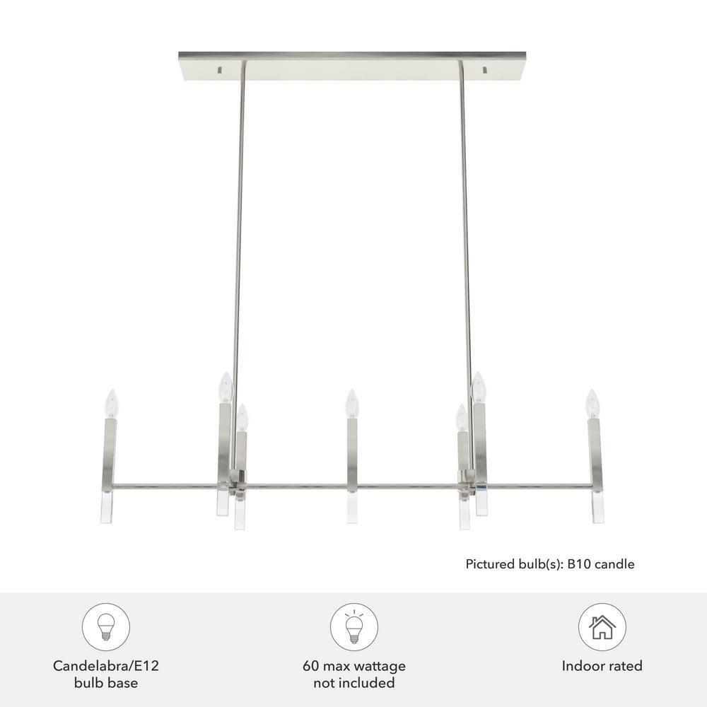 Hunter Fan Sunjai 7 Light Linear Ceiling Light Fixture