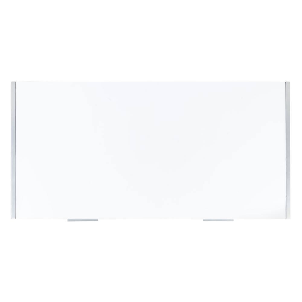 Elaine 1 Drawer Desk - White/Silver - Safavieh
