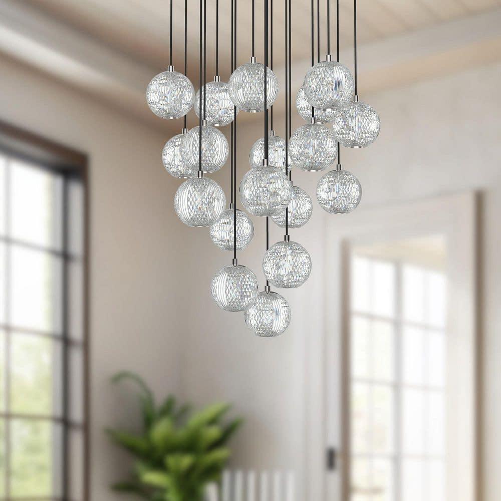 Alora Lighting Marni 18 - Light LED Cluster Pendant