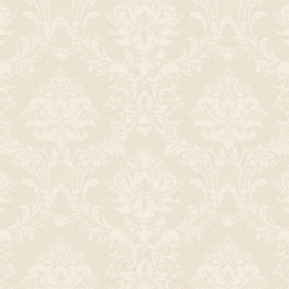 Patton Wallcovering Document Damask Wallpaper