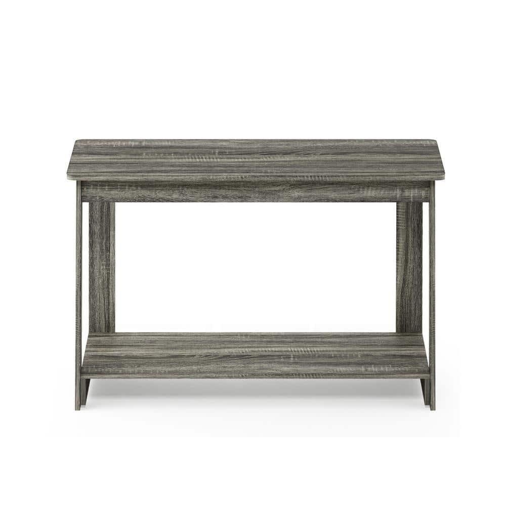 Furinno Beginning TV Stand, French Oak Grey 18041GYW