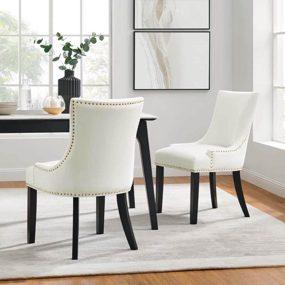 Modway Marquis Performance Velvet Dining Chairs by Modway (Set of 2)
