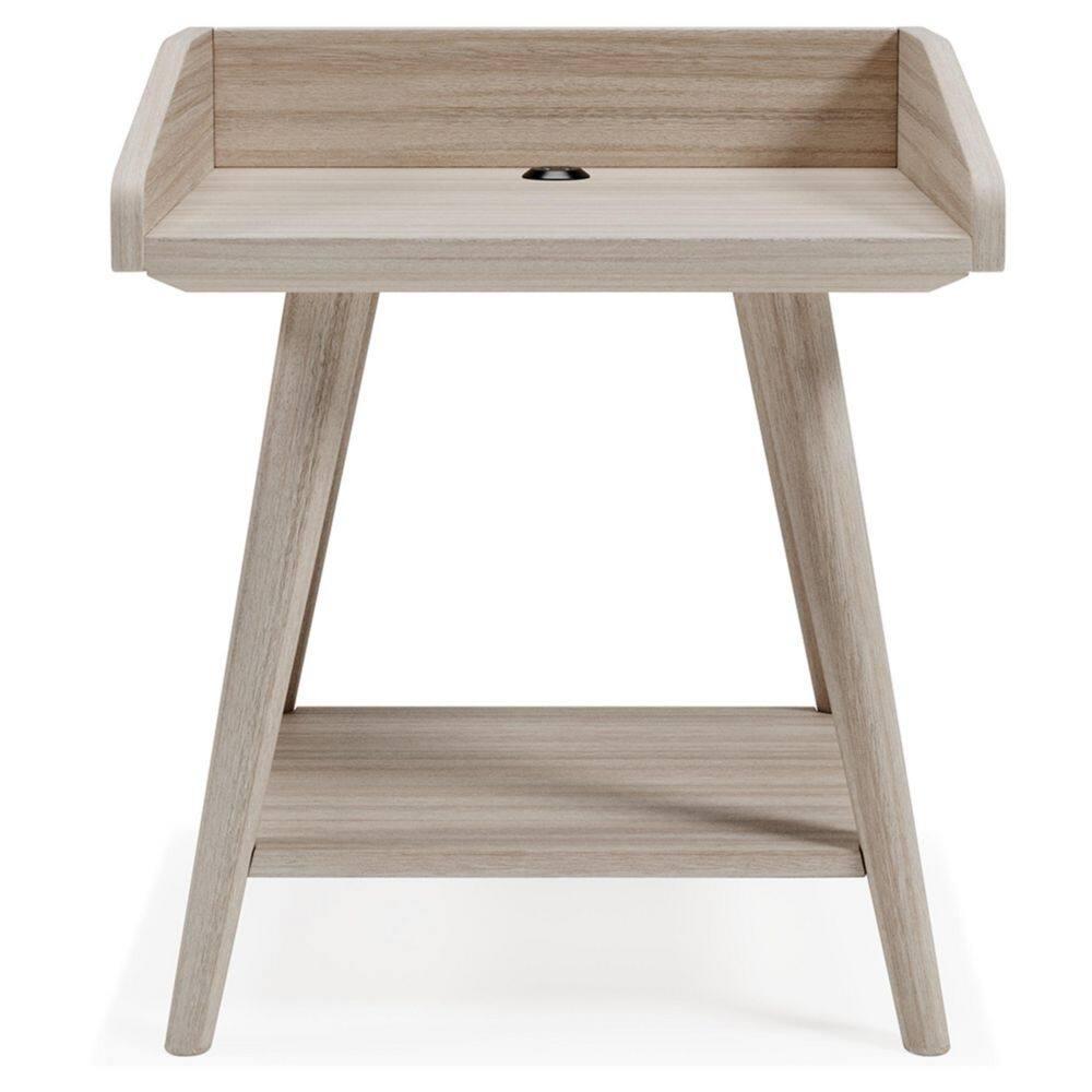 Signature Design by Ashley Casual Blariden Accent Table, Light Tan