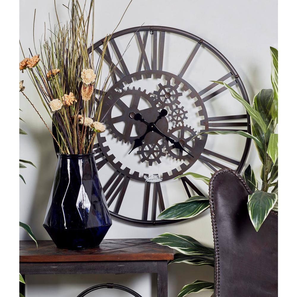 CosmoLiving by Cosmopolitan Oversized 32" Wall Clock