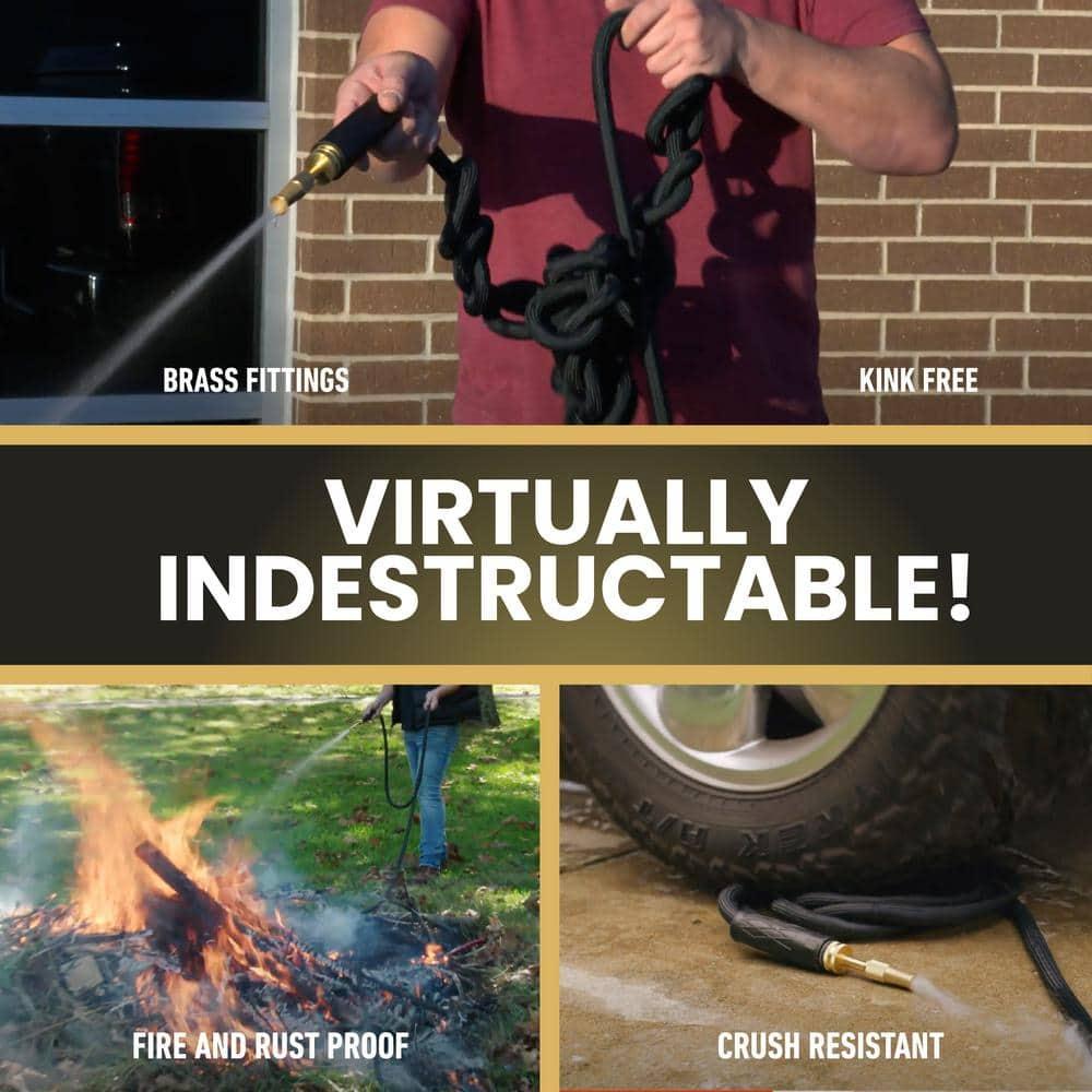 Hydrosteel Pro Hydrosteel Pro Heavy Duty Ultra Performance Stainless Steel Metal Water Hose