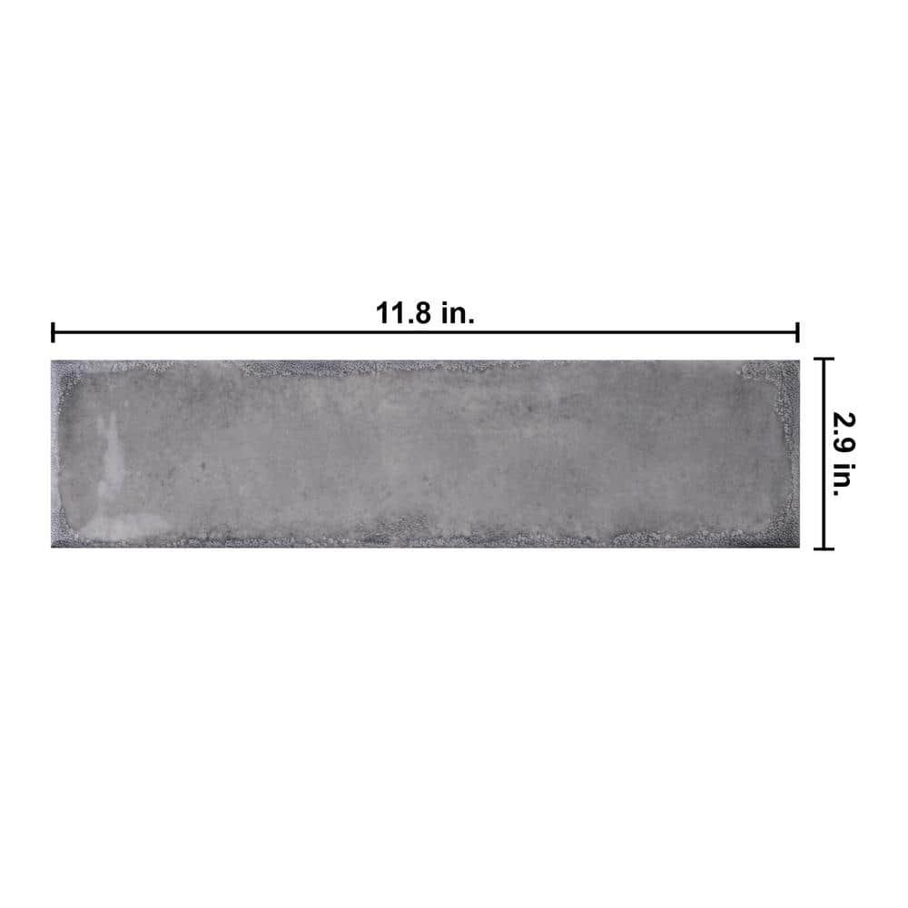 Iris 3" x 12" Ceramic Subway Wall Tile