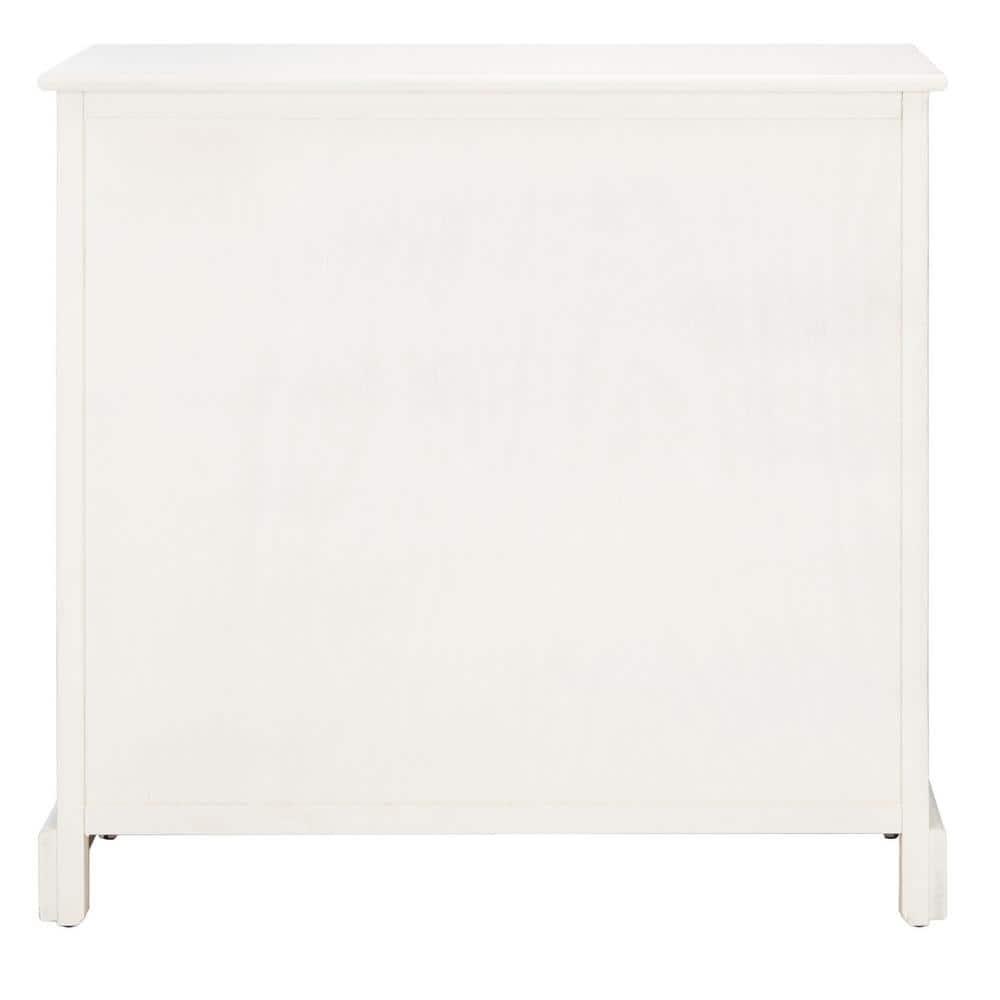 Peyton 2 Door Sideboard - Distressed White - Safavieh