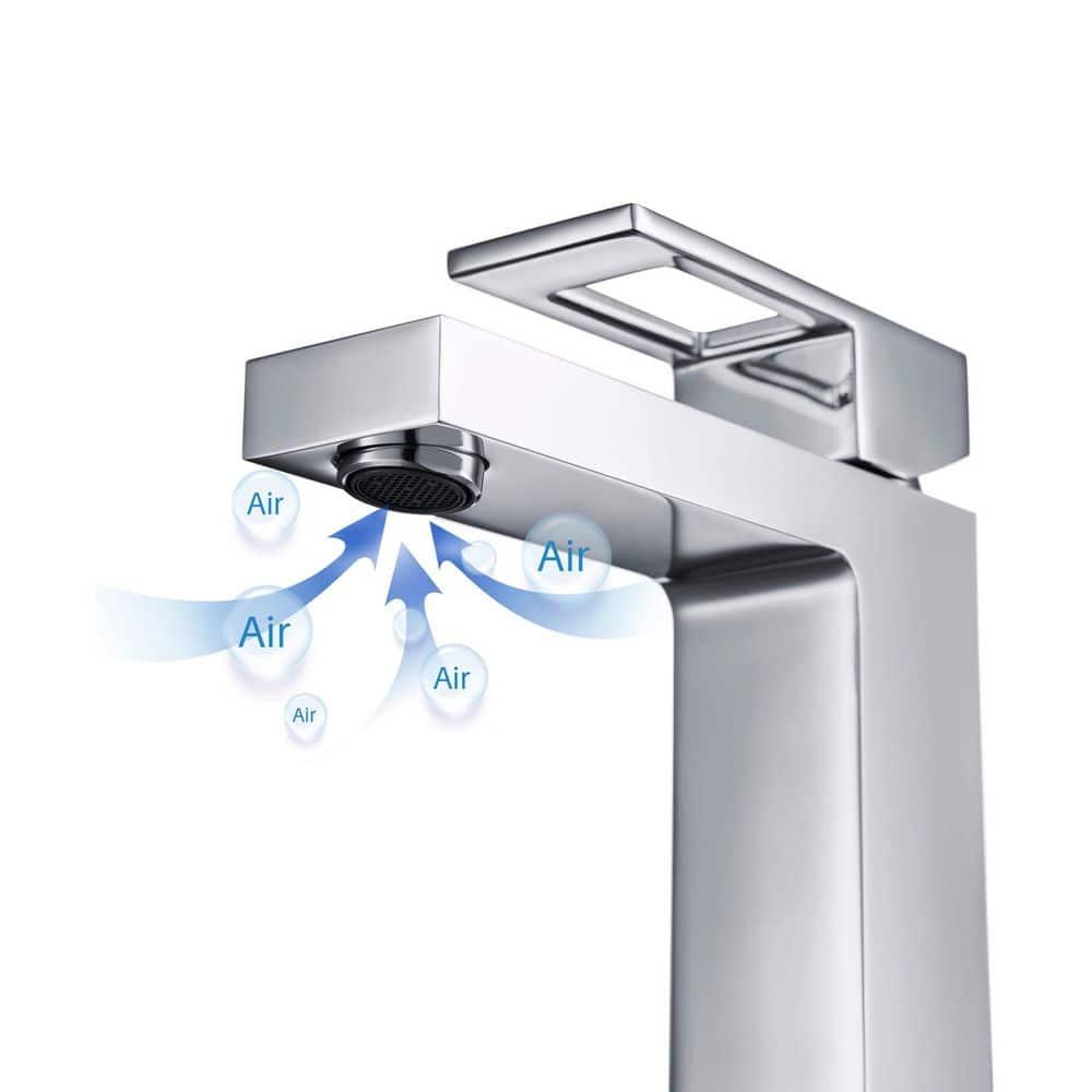 Cube Single-Hole Single-handle Bathroom Faucet