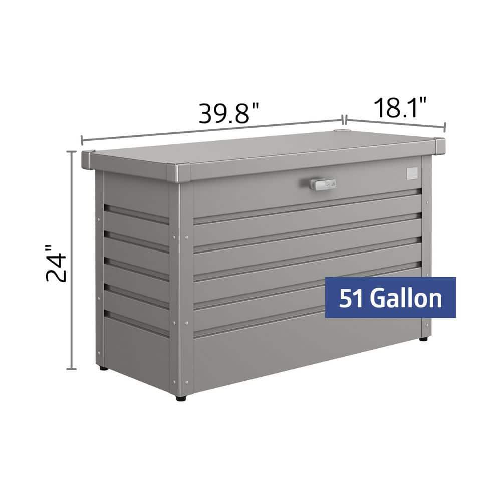 Biohort Biohort LeisureTime Water Resistant Metal Deck Box with Lock