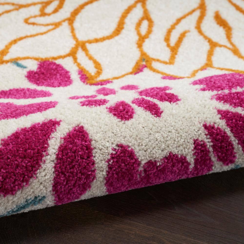 Nourison Passion Bohemian Transitional Floral Indoor Area Rug Ivory/Multi 8' x 10'