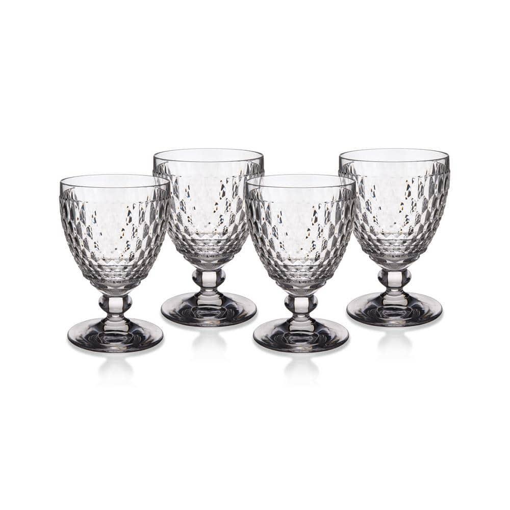 Villeroy & Boch Boston Colored Lead Free Crystal Goblet Set