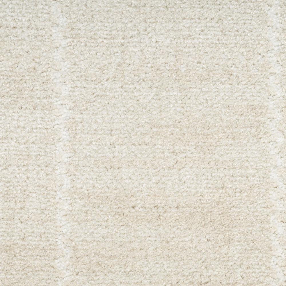 Nourison Serenity Home Contemporary Indoor Area Rug Ivory 5'3" x 7'3"