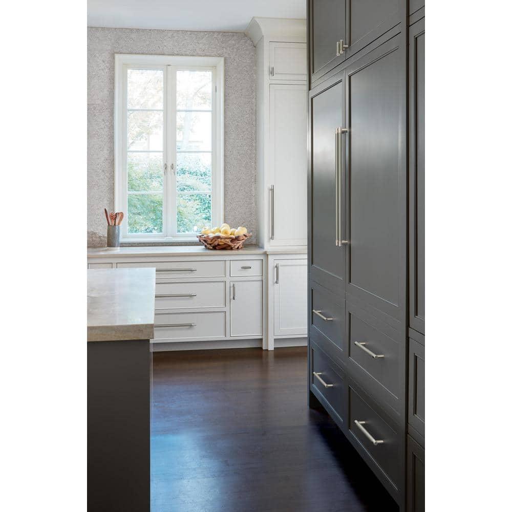 Amerock Esquire 24 inch (610mm) Center-to-Center Polished Nickel/Stainless Steel Appliance Pull