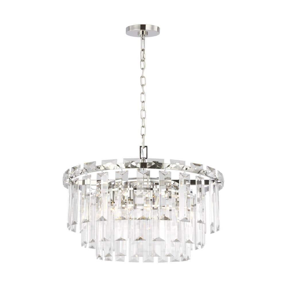 Everly Quinn Dimmable Tiered Chandelier