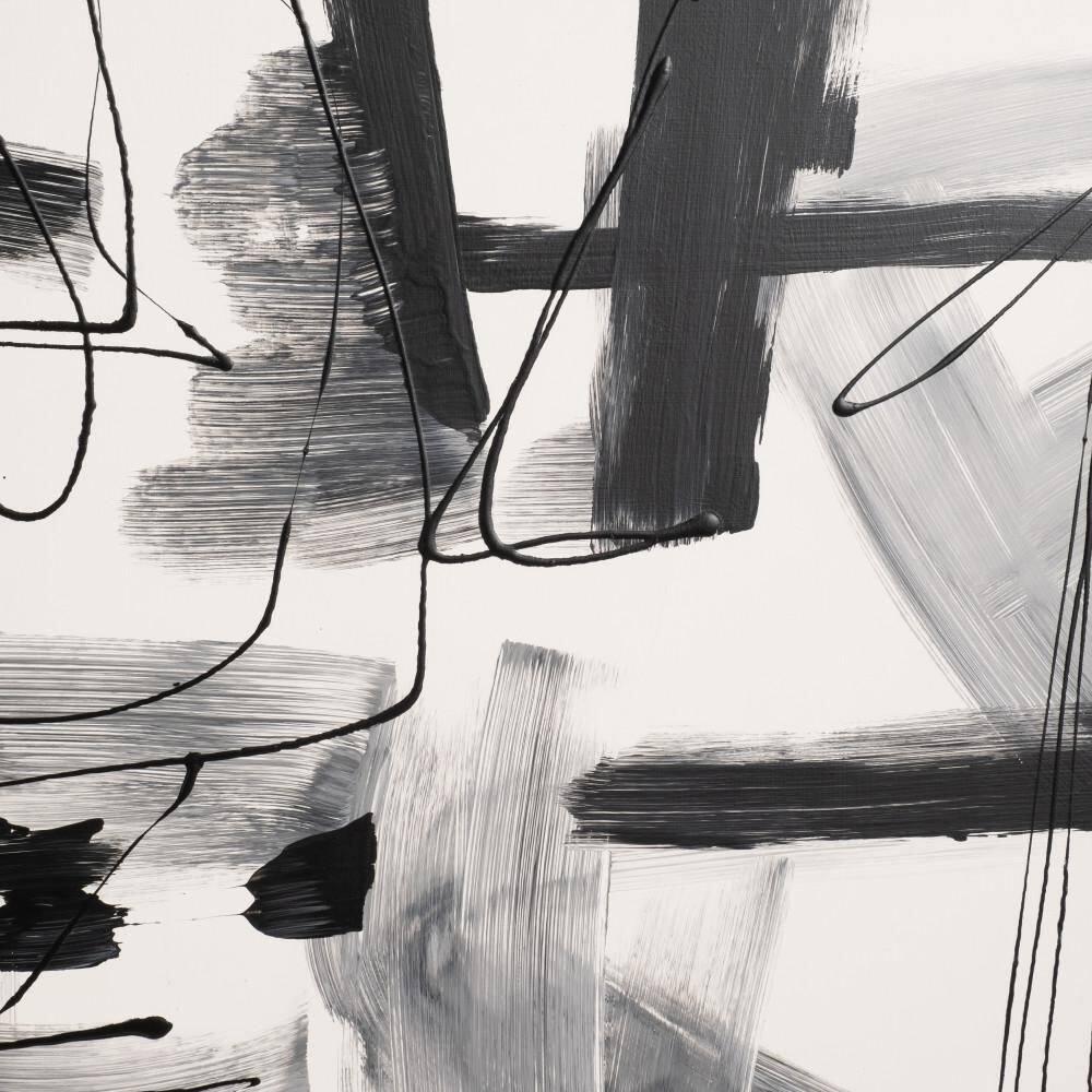 Sagebrook Home Set Of 2 95X59 Hand Painted Contemporary Art (Set of 2)