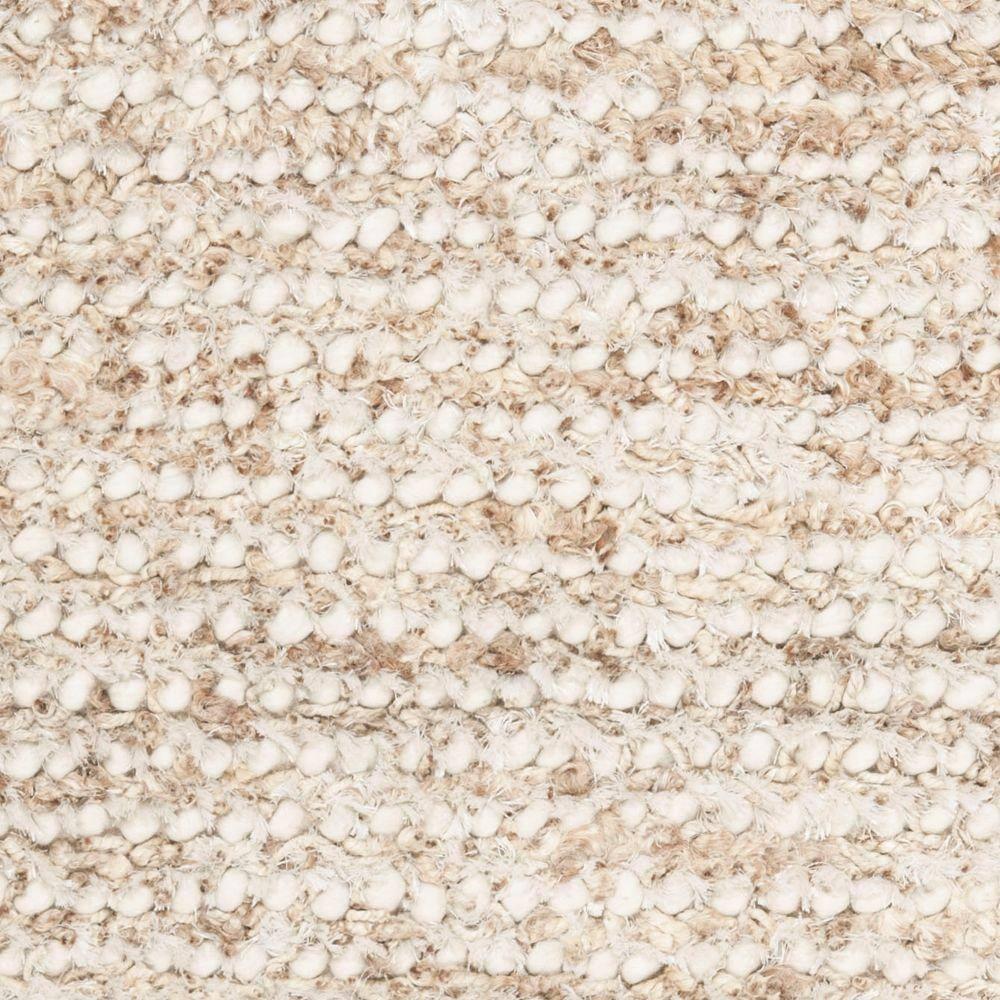 Classic Shag SG640 Hand Woven Area Rug - White/Beige - 4'x6' - Safavieh.