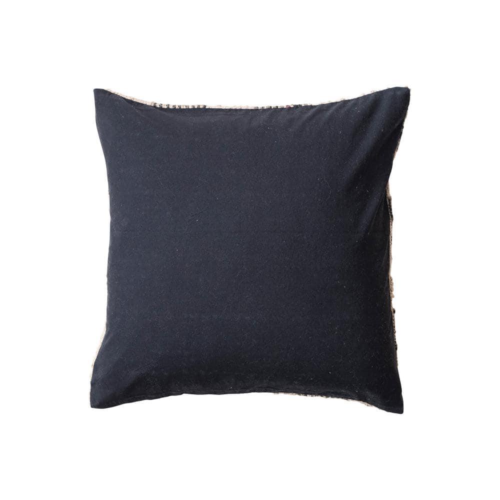 Secret Garden Checkered Reversible Throw Pillow