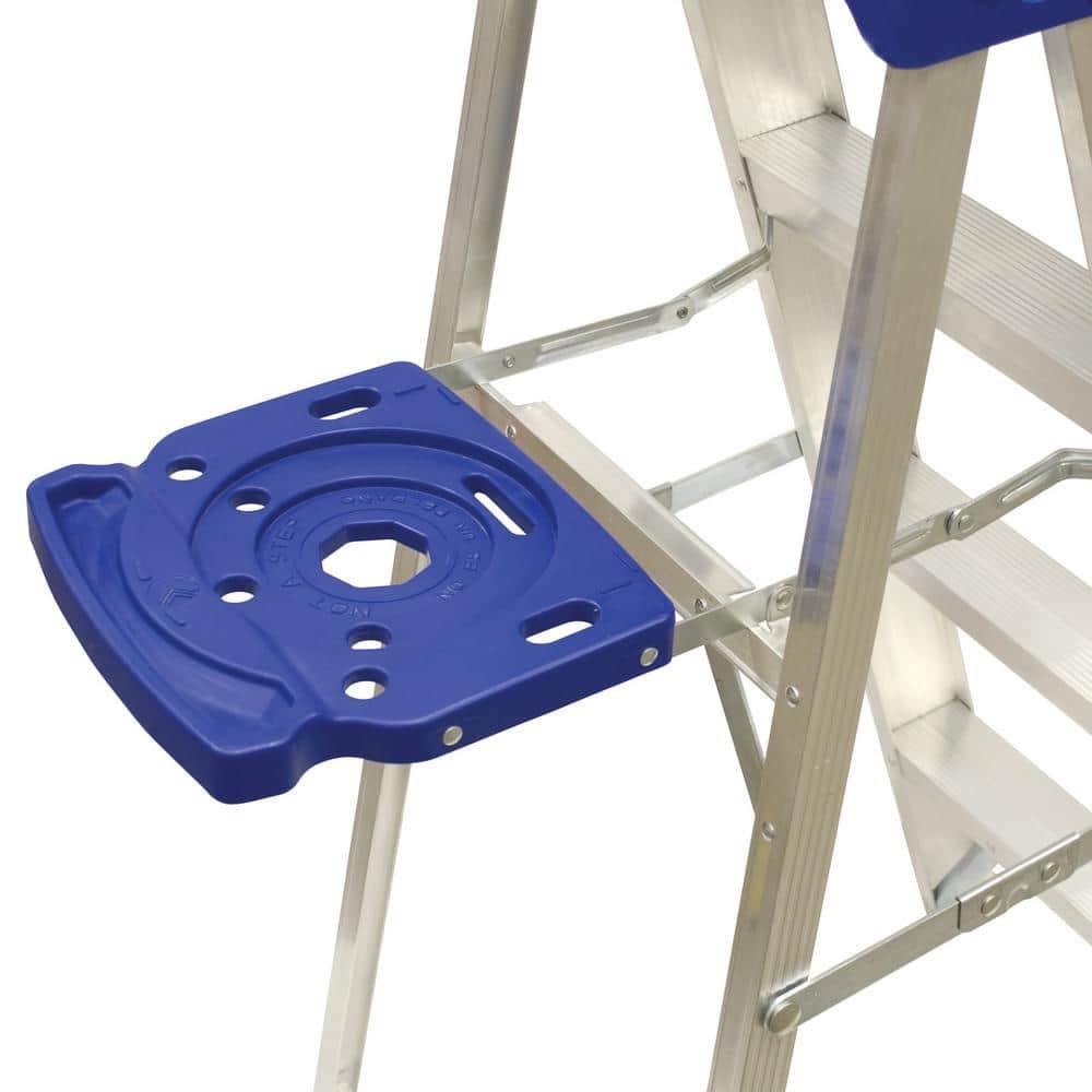 Louisville Ladder 10 ft. Aluminum Step Ladder with 250 lbs. Load Capacity Type I Duty Rating