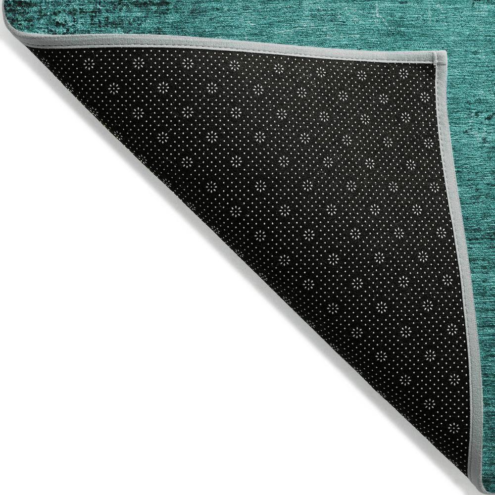 Addison Rugs Chantille ACN554 Teal 8' x 8' Indoor Outdoor Area Rug, Easy Clean, Machine Washable, Non Shedding, Bedroom, Living Room, Dining Room, Kitchen, Patio Rug