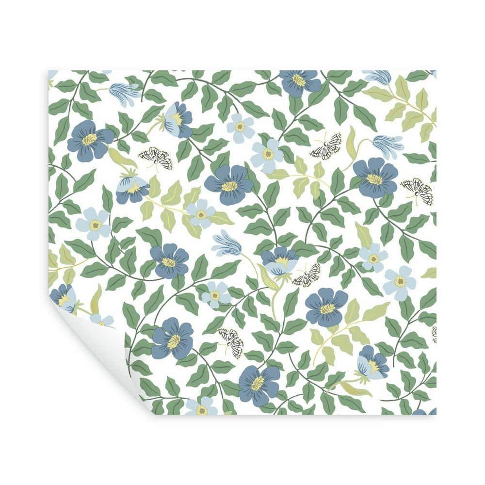 Rifle Paper Co. Primrose 20' L x 20.5" W Peel and Stick Wallpaper Roll