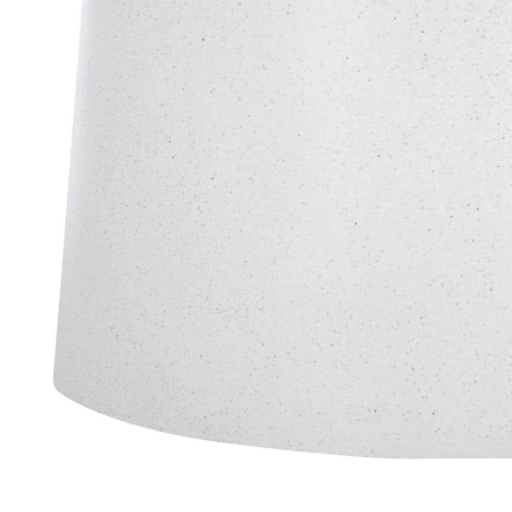 Jaria Faux Concrete Coffee Table - White Terrazzo - Safavieh