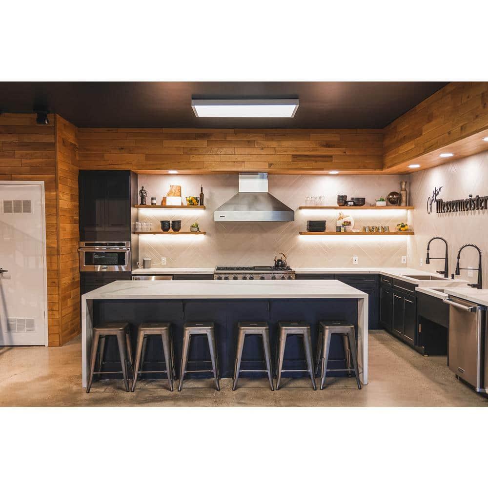 Timberchic Oak Wooden Wall planks - Simple Peel & Stick Wall Covering Application for DIY Accent Wall & Home Improvement - Premium Modern Wall Paneling - 10 sq ft