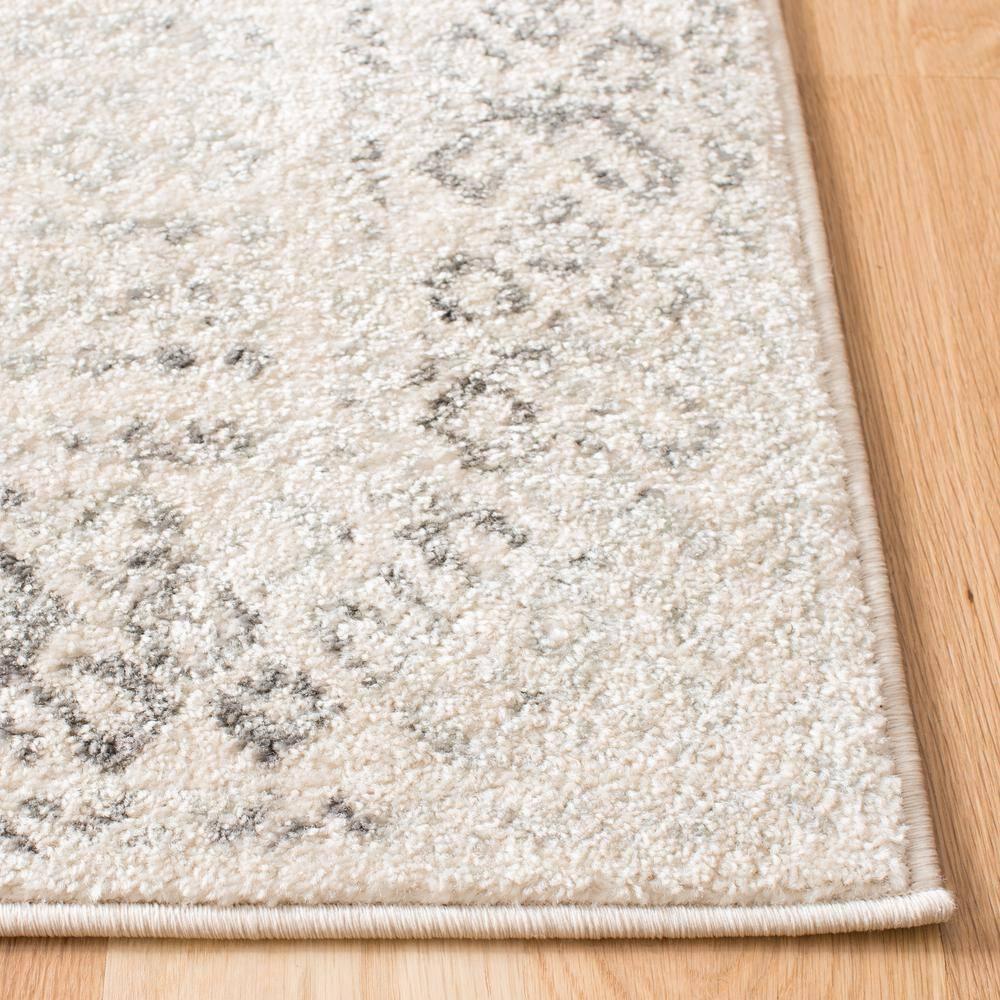 Tulum TUL264 Power Loomed Indoor Area Rug - Ivory/Grey - 8'x10' - Safavieh