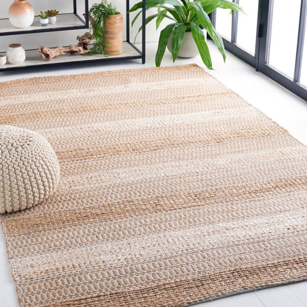 Natural Fiber NF733 Hand Woven Indoor Area Rug - Natural - 8'x10' - Safavieh.