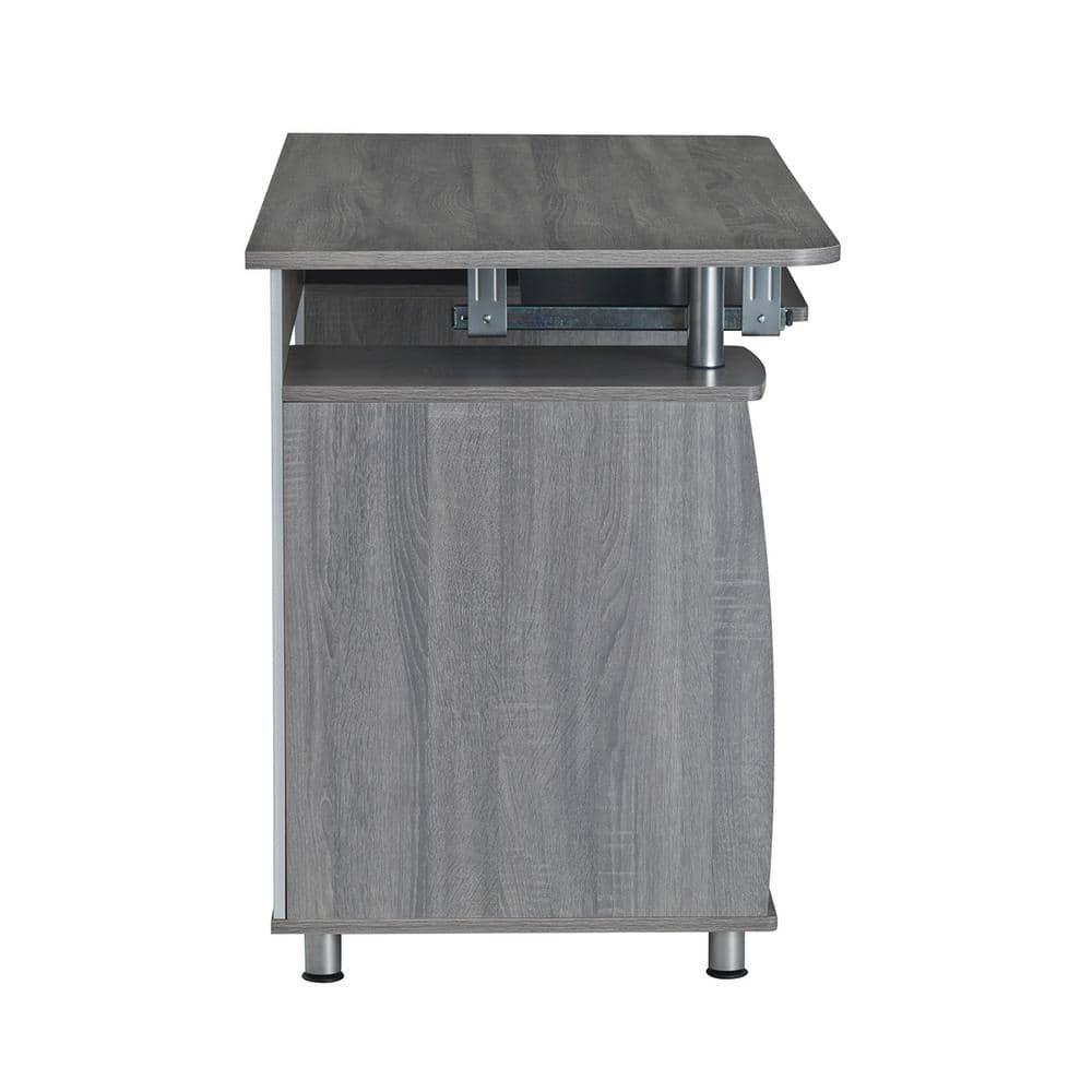 Complete Workstation Computer Desk with Storage, Keyboard Tray - Techni Mobili