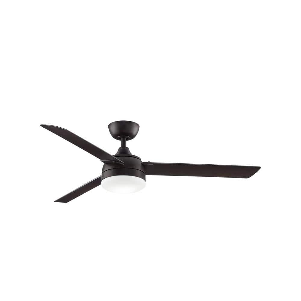 Alya Indoor / Outdoor Ceiling Fan + Light - Dark Bronze