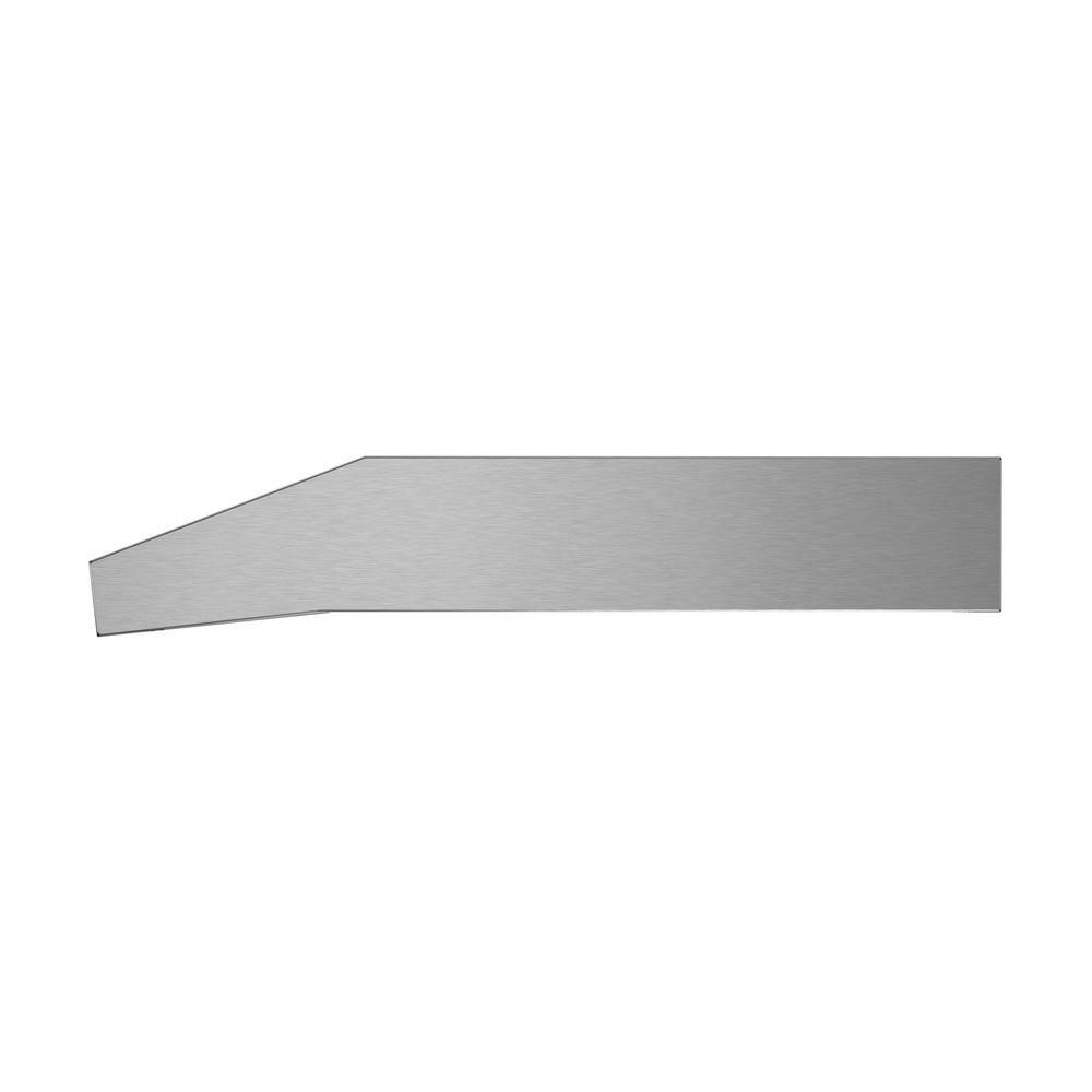 Streamline 36 In. T-10189-1-CL Grosetto Convertible Undermount 80 CFM Range Hood In Brushed Stainless Steel With Mesh Filters, Push Button Control, LED Light