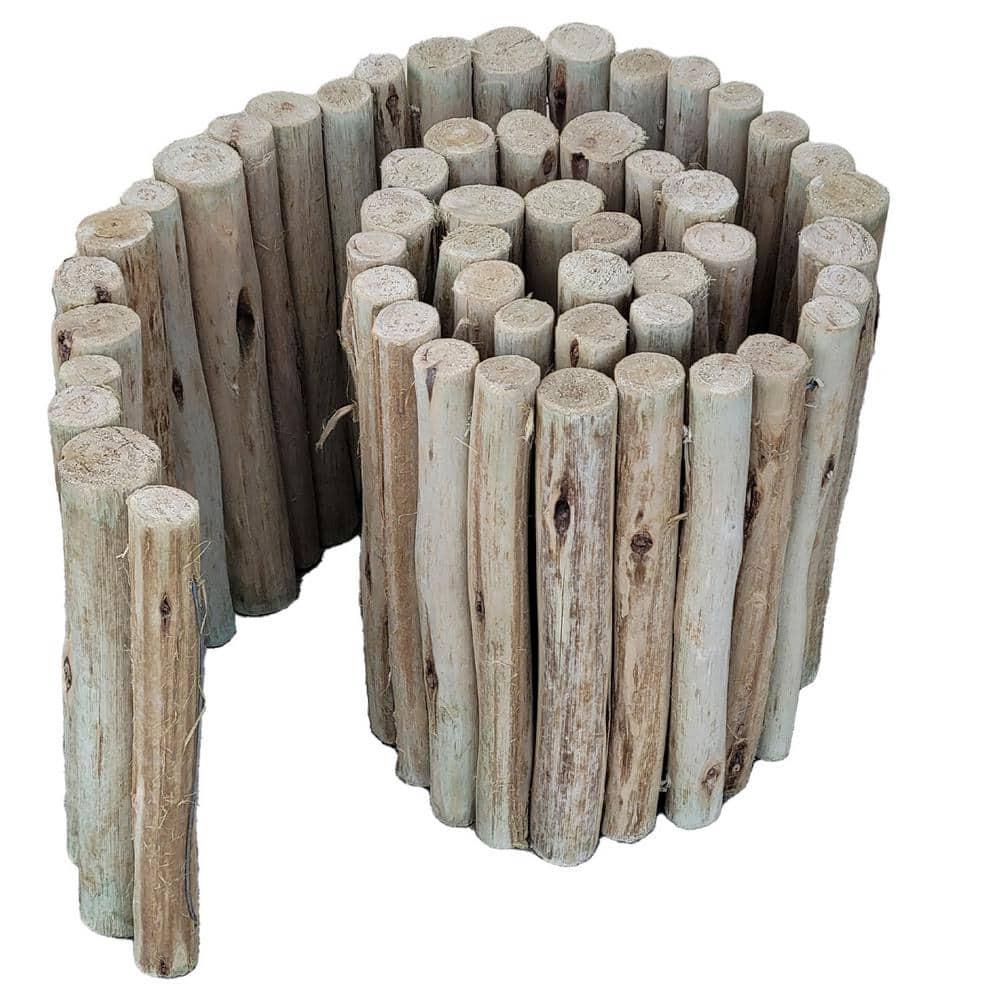 Backyard X-Scapes Eucalyptus Outdoor Garden Borders Wood Lawn Edging