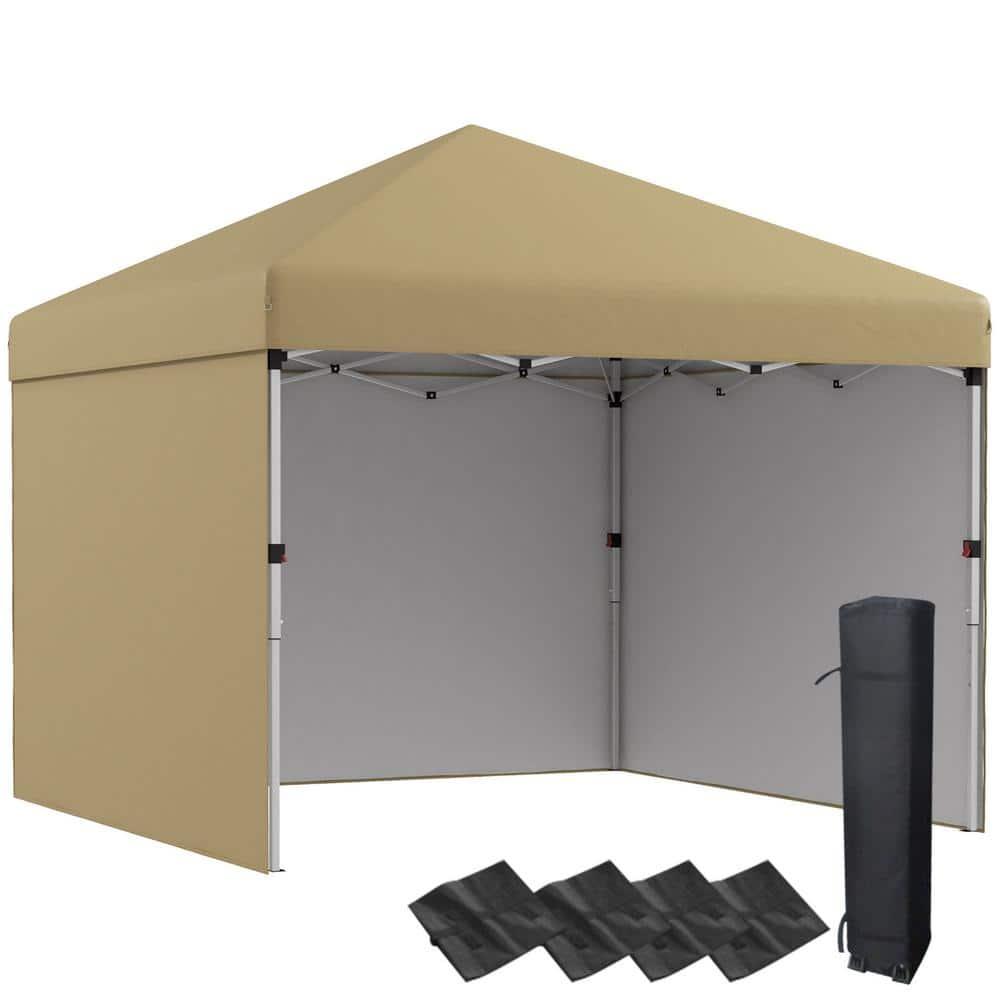 Outsunny 10 Ft. W x 10 Ft. D Steel Party Tent