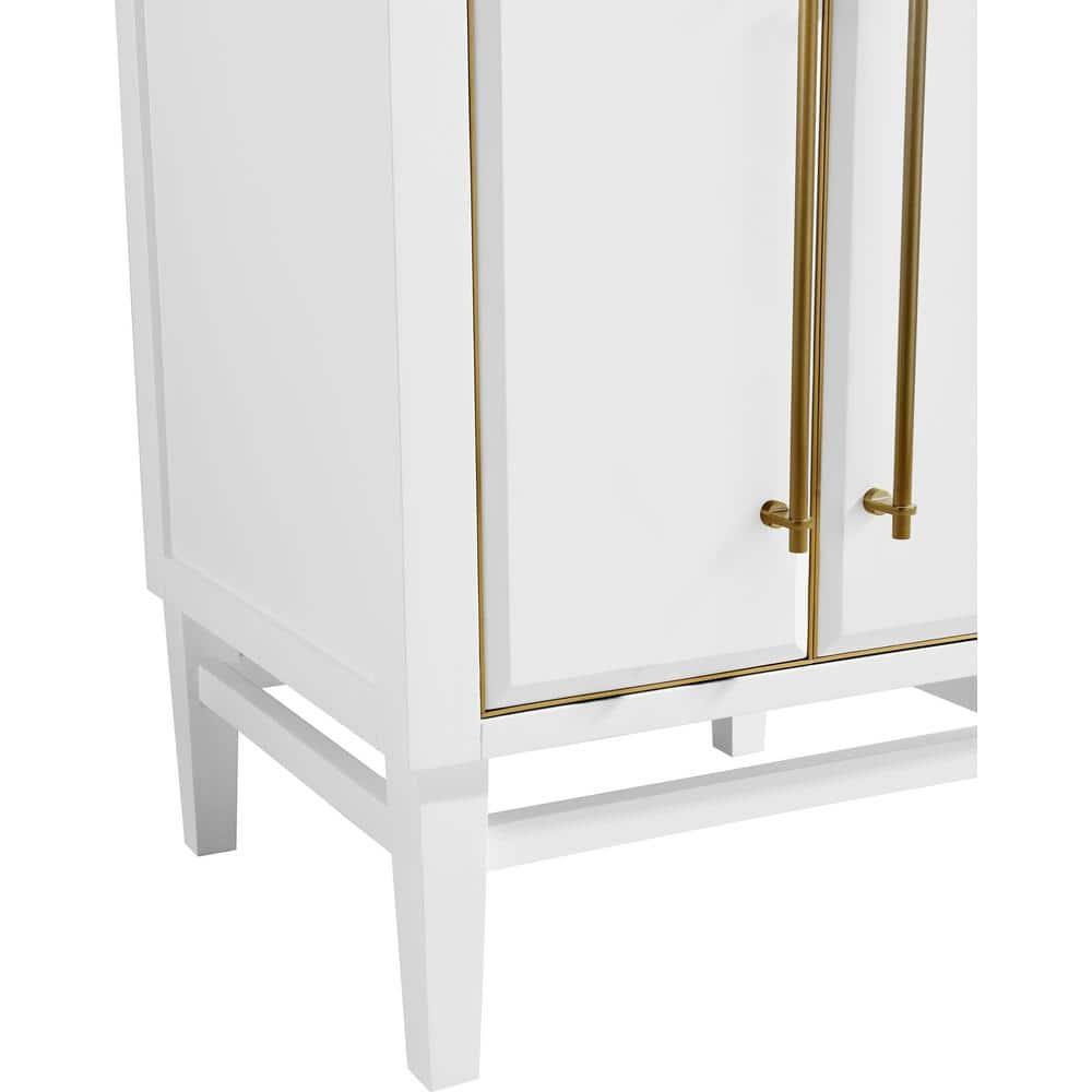 Avanity Mason-Vs25-G-C Mason 25" Free Standing Single Basin Vanity Set - White