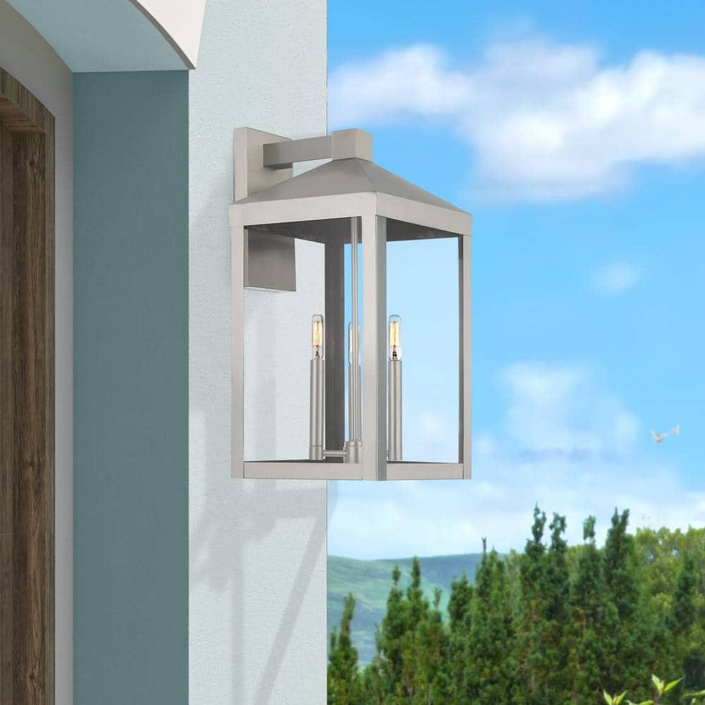 Livex Lighting Nyack 3 Light Outdoor Wall Lantern