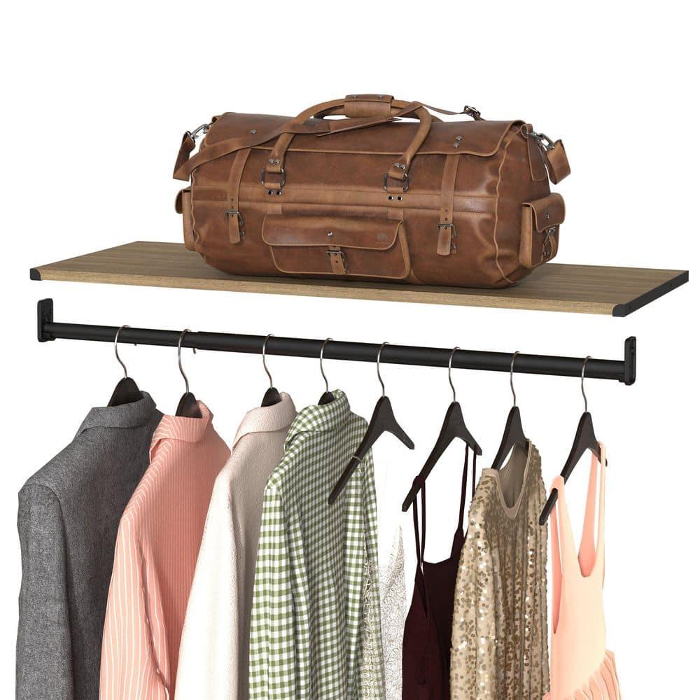 Modular Storage 36.02" W Shelf & Closet Rod