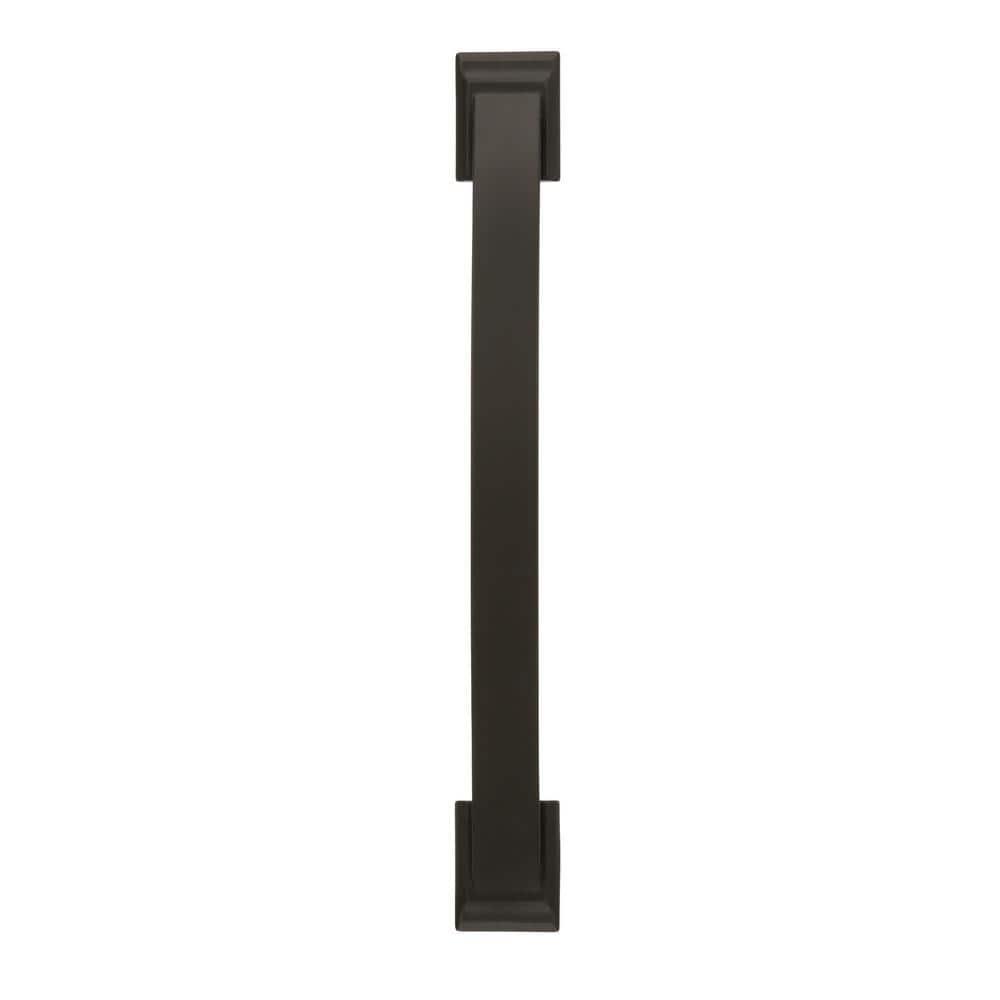 Amerock Candler 6-5/16 inch (160mm) Center-to-Center Black Bronze Cabinet Pull