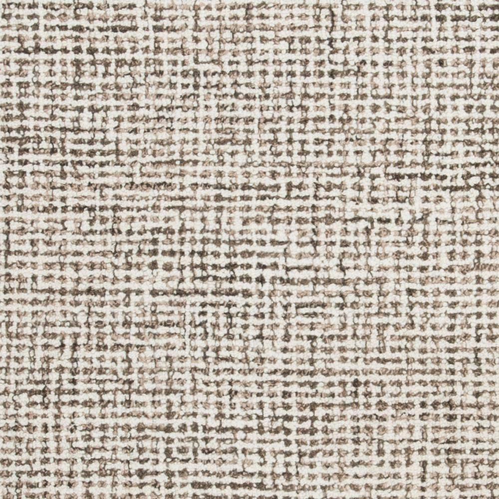 Abstract ABT220 Handmade Indoor Area Rug - Brown/Ivory - 6'x6' - Safavieh