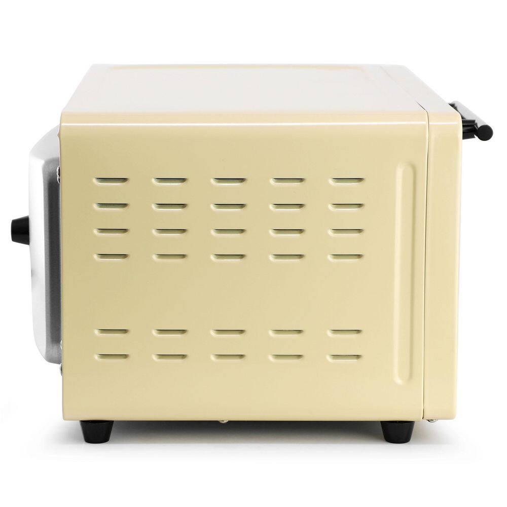 MegaChef 9L Electric Counter Top Toaster Oven in Cream