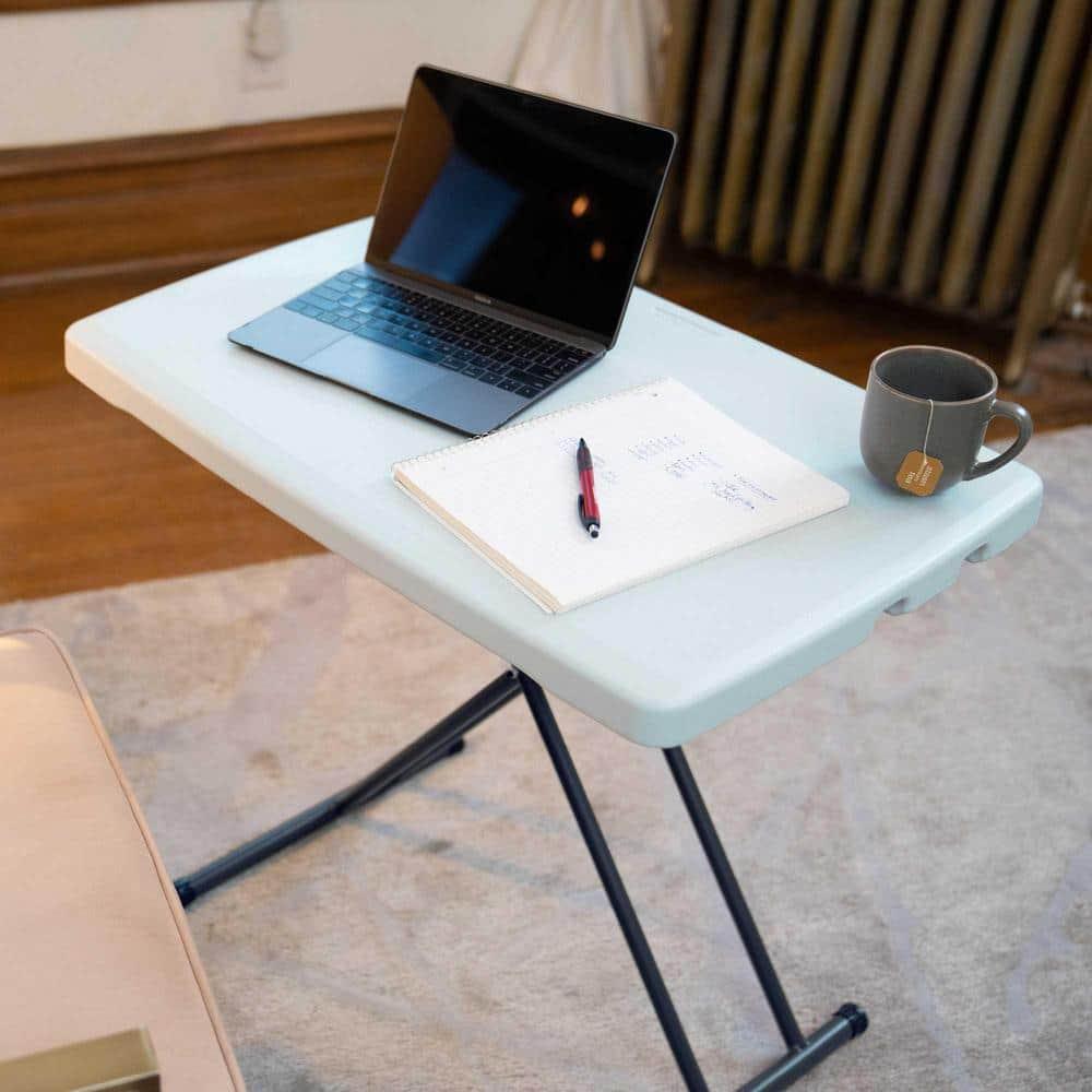 Lifetime 30" Personal Rectangle Folding Table, Indoor/Outdoor, White (28241)
