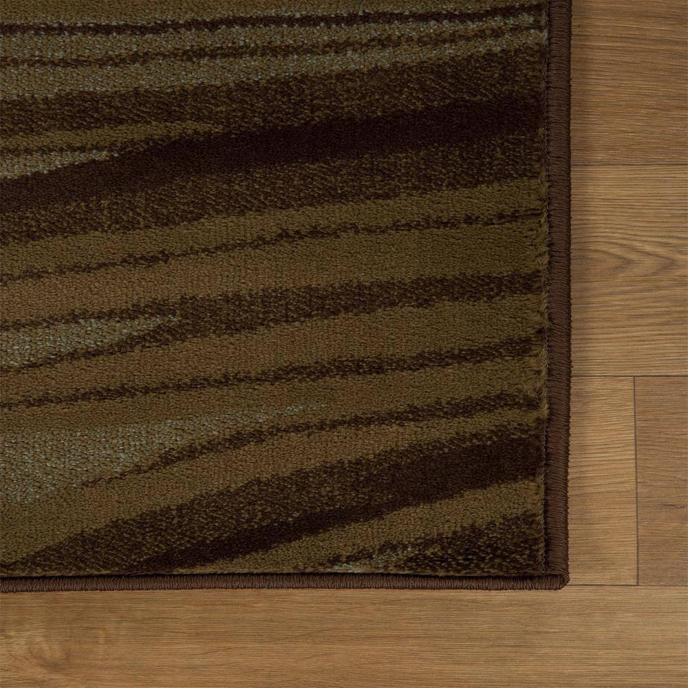 Superior Modern, Contemporary, Transitional Multi-Colored Wavy Line Area Rug, 8' x 10'