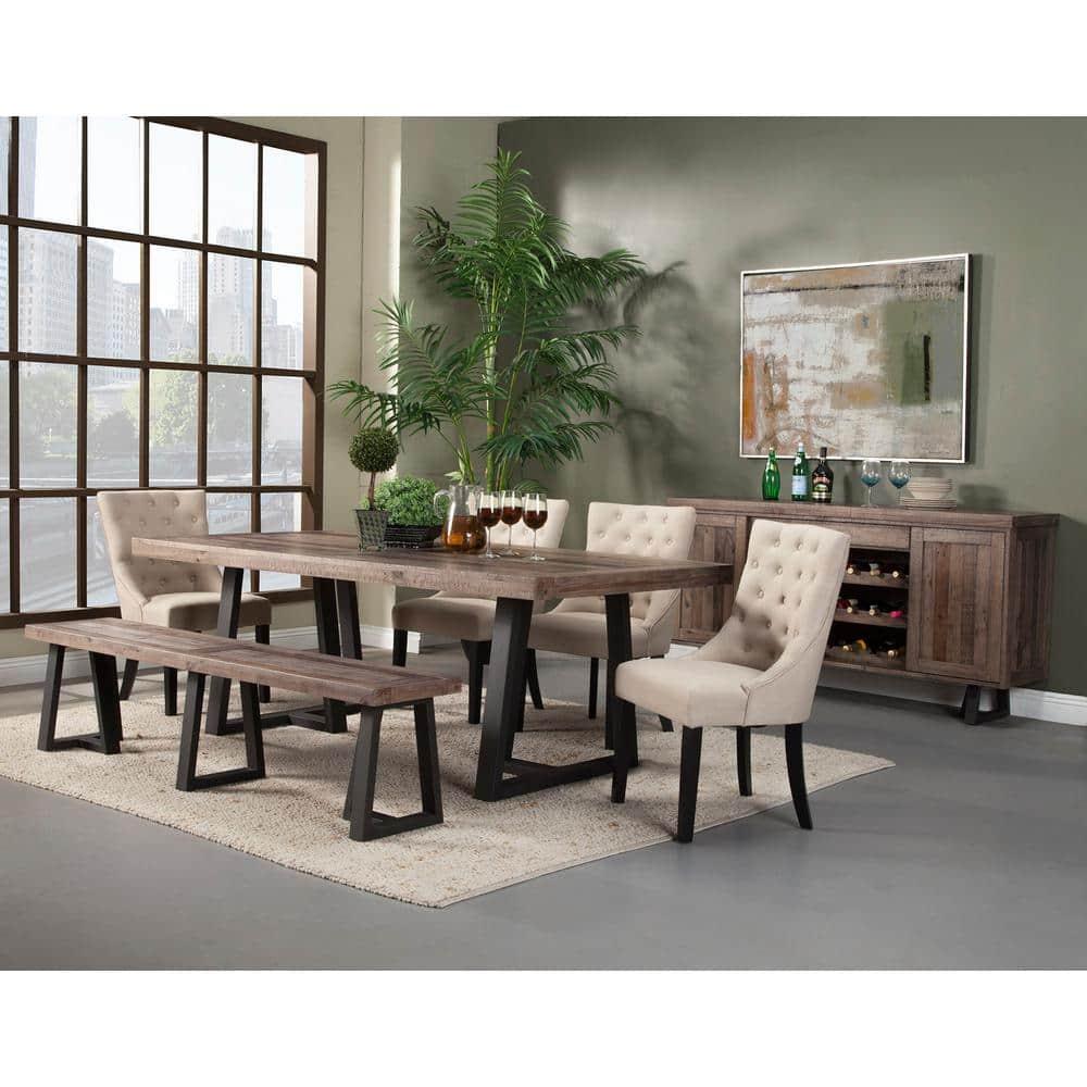 Alpine Furniture Prairie Upholstered Side Chairs